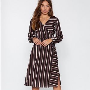 Nasty Gal Line By Me Midi Dress